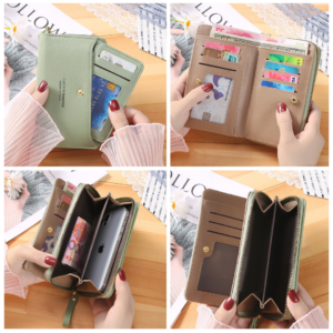 Women's short wallet 12228