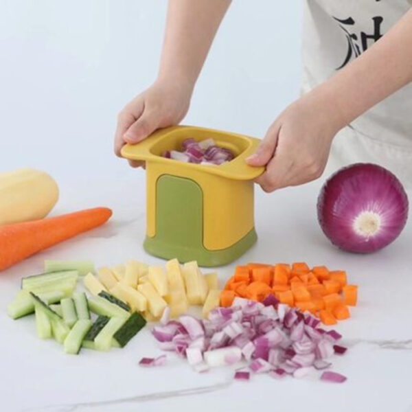 Vegetable Choppers Vegetable And Fruit Dicing Tool 2PCS