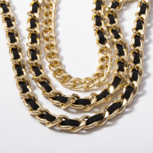 golden waist chain belt metal waistband 30393
