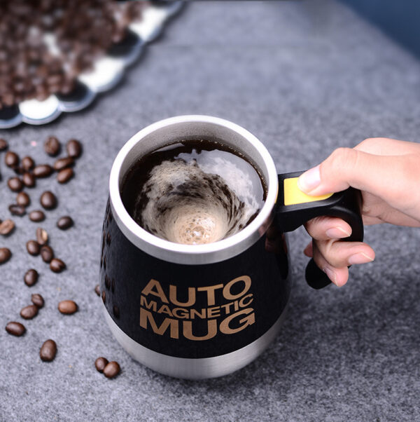 Self Stirring Mug Magnetic Mixing Cup Coffee/Tea 400ML