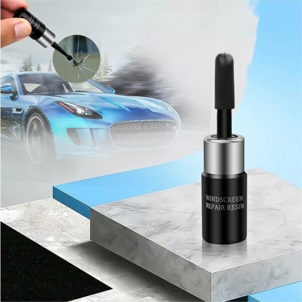 Car Windshield Repair Tools Set Windscreen Glass Scratch Crack Restore Liquid+Blade+Cured Films