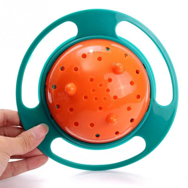 360 Degrees Rotating Gyro Baby Bowl – Spill-Free