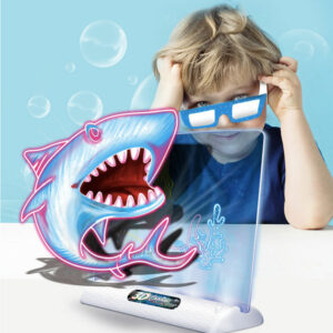 3D Magic Led Screen Writing And Drawing Board Educational Toys Erasable Painting Board