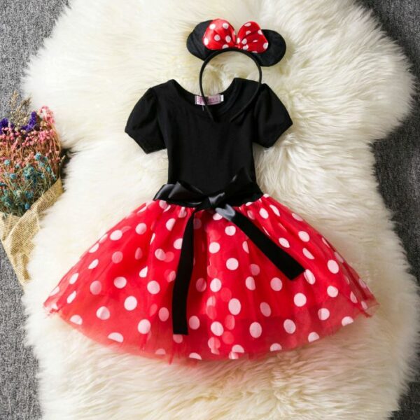 Minnie Mouse Costume Tulle Dress 10667