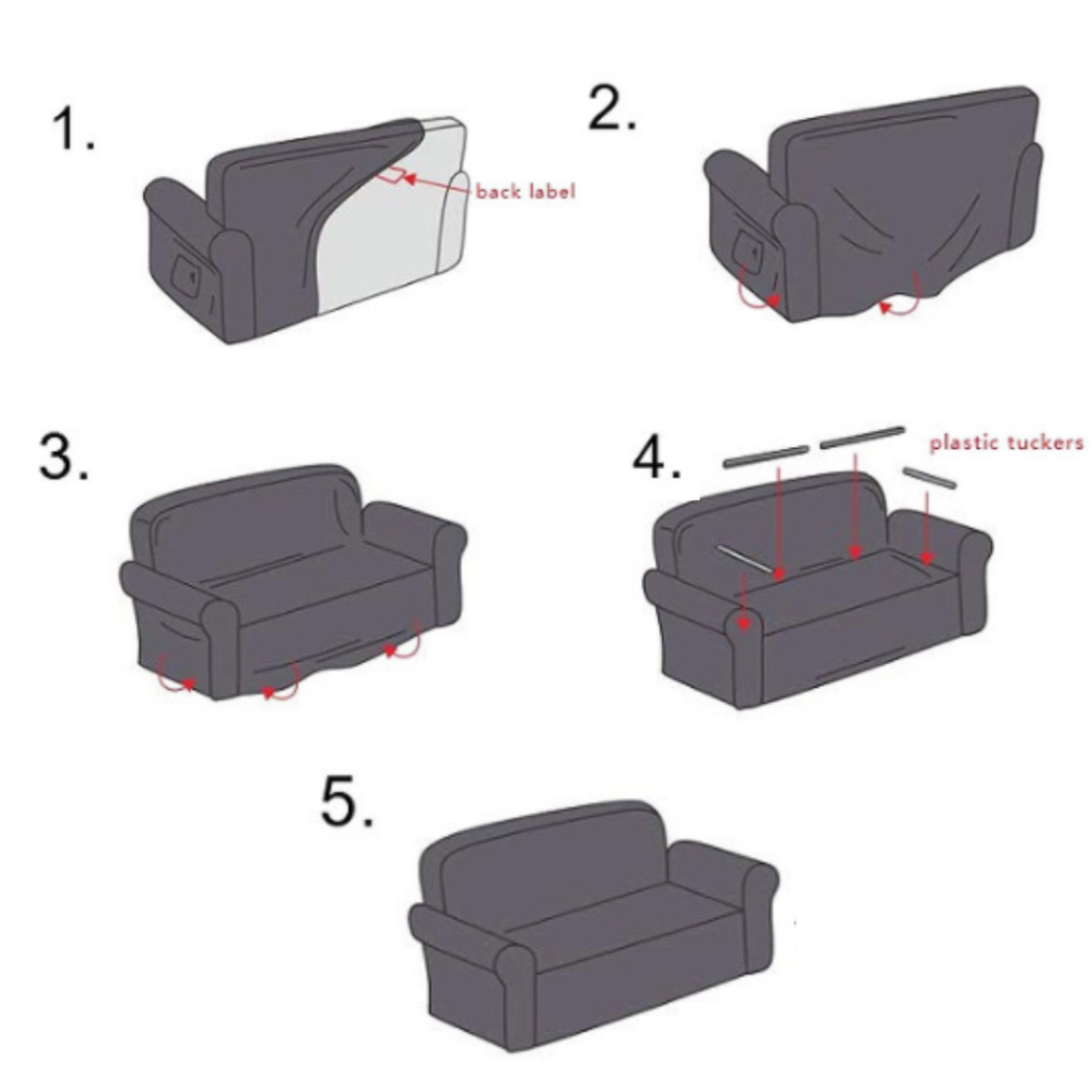 Elastic Sofa Cover 31204