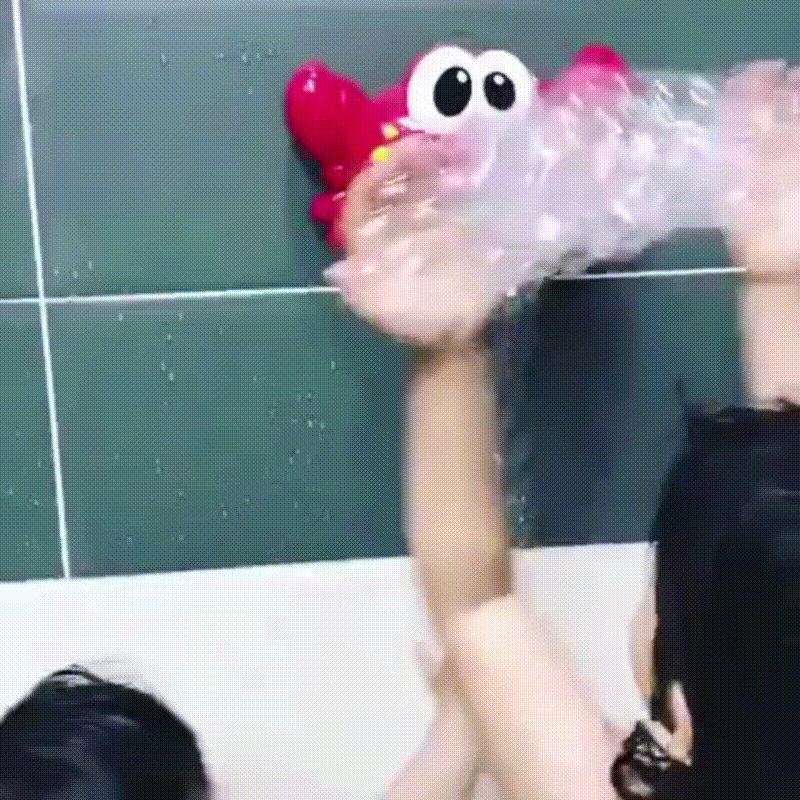 מכונת קצף אמבט חשמלית לילדים בשילוב מוזיקה
