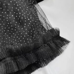 Kids Long Sleeve Tulle Dress 70408