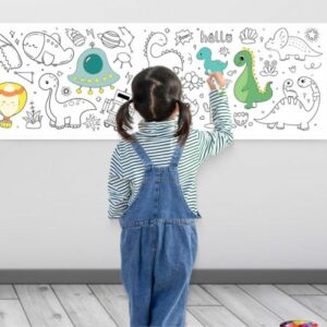 Coloring Sticky Paper Roll 20177