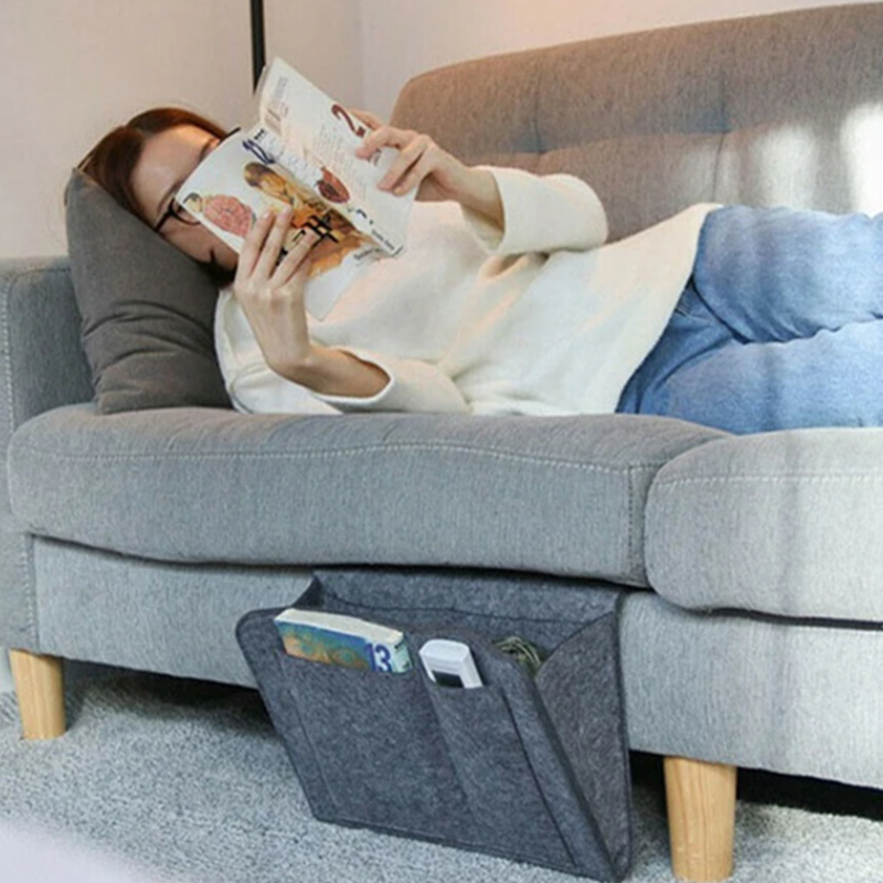 Felt Bedside Storage Bag 30691 1