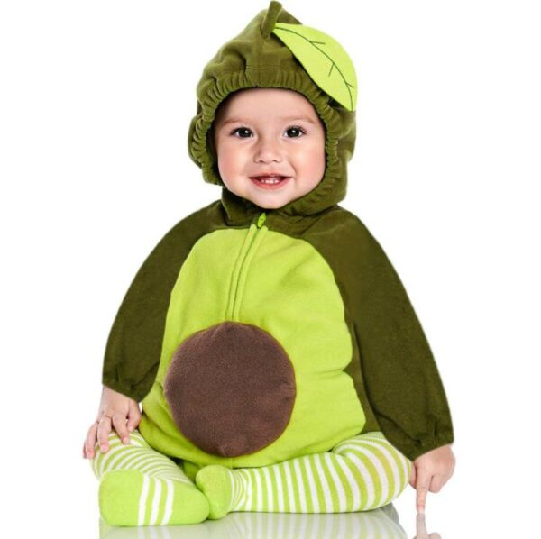 Flannel Avocado Romper 70406