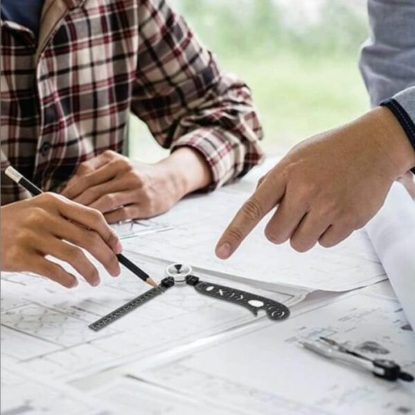 Multifunctional Drawing Ruler 20574