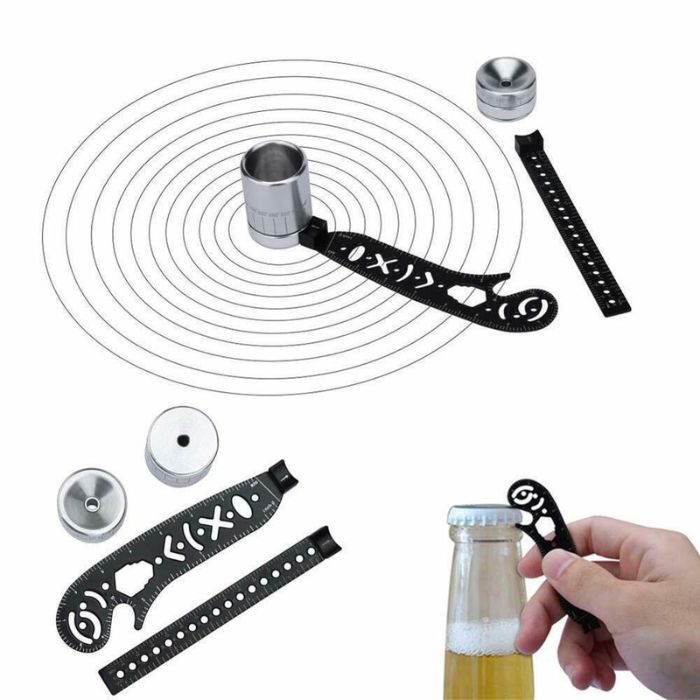 Multifunctional Drawing Ruler 20574