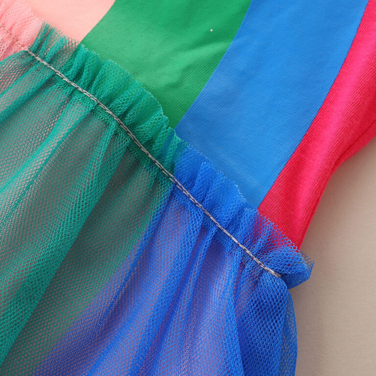 Rainbow Tulle Dress 70405