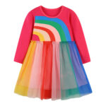Rainbow Tulle Dress 70405