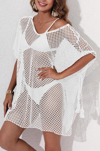 New 6 Colors Fishnet Women's Cover-Ups for Comfort and Versatilit Beach Clothing
