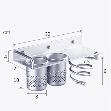 Aluminum Bathroom Holder 30322
