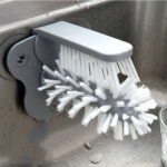 Water Bottle Cleaning Brush with Suction Base Beer Cup Cleaning