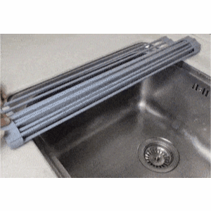 Foldable Stainless Steel Dish Drainer 30992 (1)