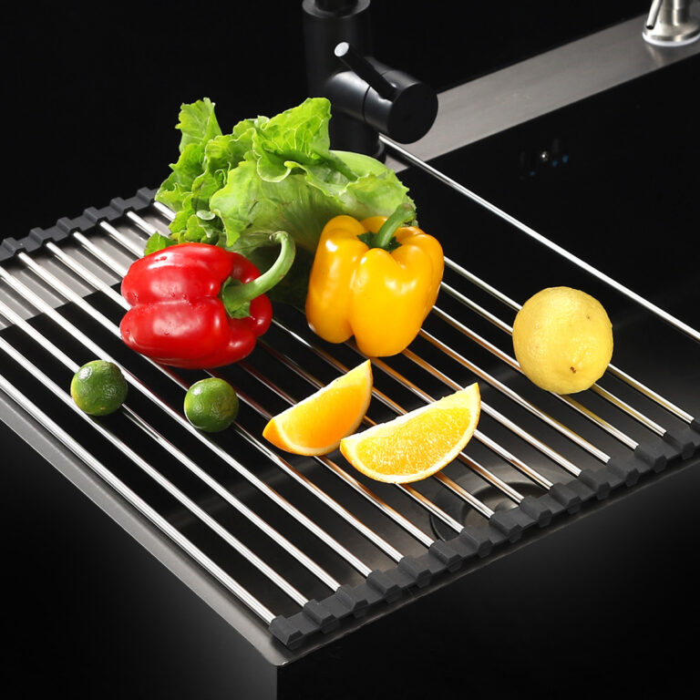 Foldable Stainless Steel Dish Drainer 30992 (11)