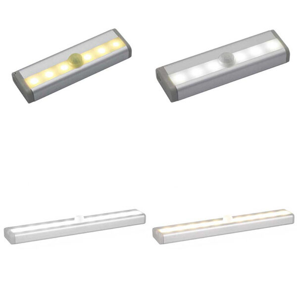 מנורה עם חיישן תנועה LED לארון, מטבח, מדפים