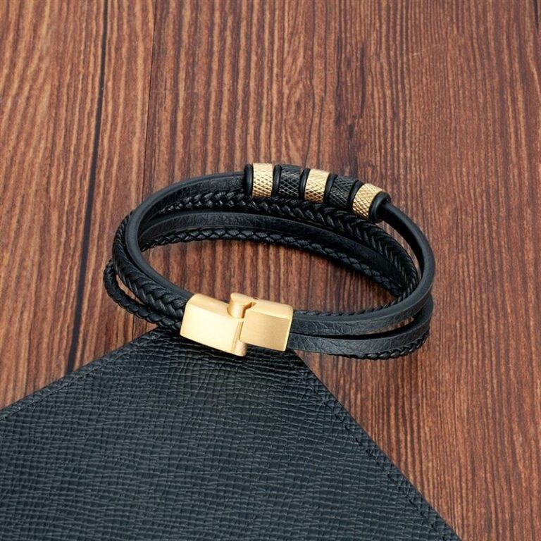 Men's Multi-Strand Braided Bracelet 33000