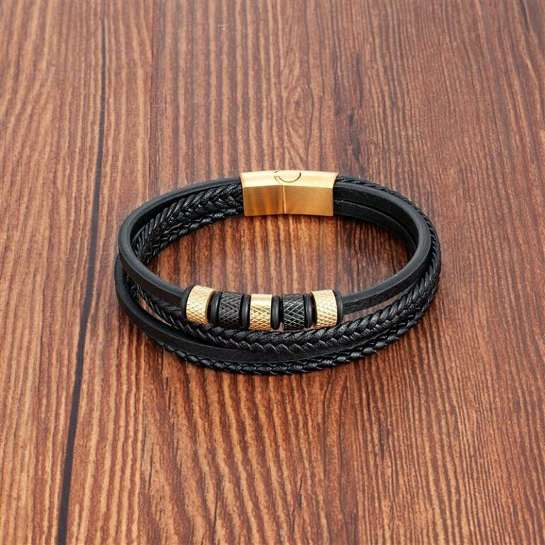 Men's Multi-Strand Braided Bracelet 33000
