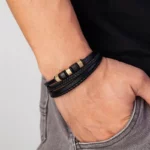 Men's Multi-Strand Braided Bracelet 33000