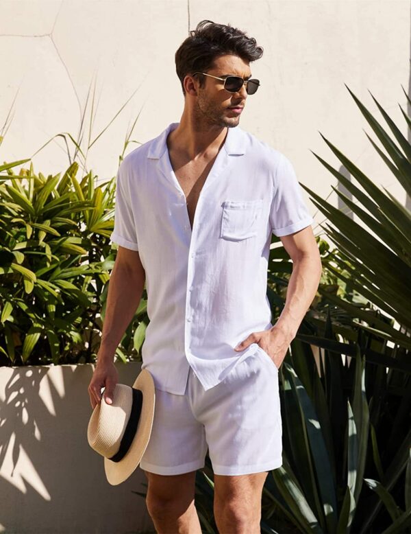 Men's Summer Solid Suits 33007