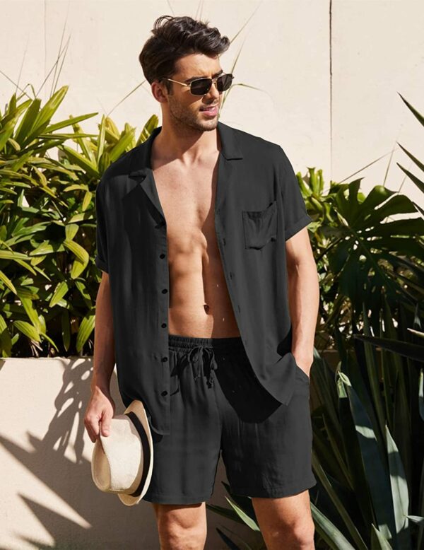 Men's Summer Solid Suits 33007