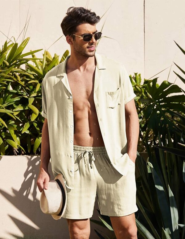Men's Summer Solid Suits 33007