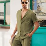 Men's Summer Solid Suits 33007