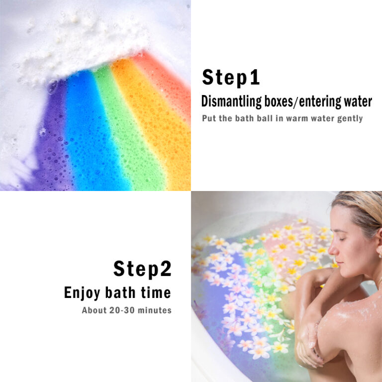 Rainbow Bath Bomb 31805