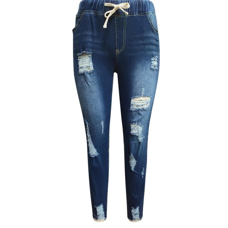 Women's Mid-Rise Ripped Jeans 30498