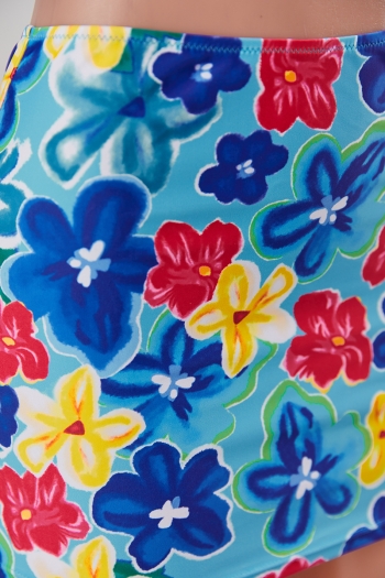 New Floral Printing Slight Stretch Beach Mini Skirt Cover-Ups swimwear cover-ups woman clothes_ba007338-s-4