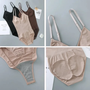 Honeylove style is a revolutionary shaping bodysuit for a flat and shapely look with innovative technology that shapes the waist Bodyshaper בגד גוף מחטב מהפכני למראה שטוח וחטוב עם טכנולוגיה חדשנית מעצב את המותניים