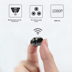 HD quality miniature security camera with WIFI connection - the smart and efficient way to keep your safety.