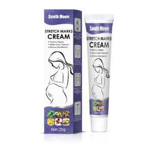 South Moon cream for the treatment of stretch marks: a revolutionary cream that restores the skin's smoothness and uniformity. Full of vitamin E