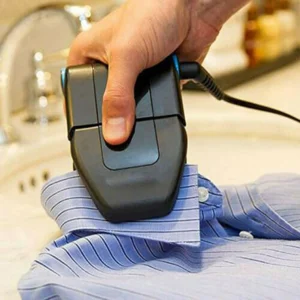 Mini folding portable iron