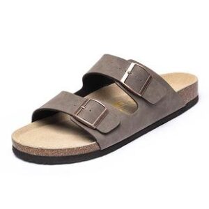 Comfortable Dual-Strap Birkenstock Style Men's Sandals – Versatile & Stylish