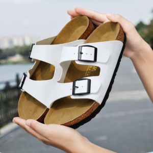 Comfortable Dual-Strap Birkenstock Style Men's Sandals – Versatile & Stylish