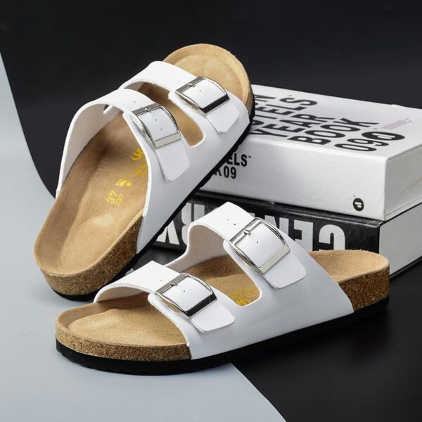 Comfortable Dual-Strap Birkenstock Style Men's Sandals – Versatile & Stylish