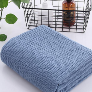 Luxurious Cotton Waffle Blanket – Comfortable, Breathable, Stylish