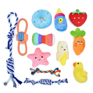 Ultimate Puppy Chew Toys Bundle - Durable Teething Toys & Interactive Play Set for Small Dogs