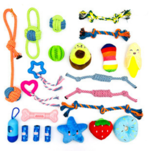 Ultimate Puppy Chew Toys Bundle - Durable Teething Toys & Interactive Play Set for Small Dogs