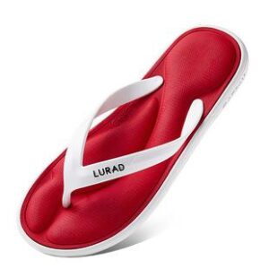 Vibrant Non-Slip Memory Foam Women's Flip Flops - Stylish Comfort