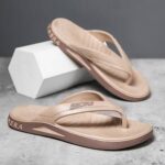 Stylish Men's Summer Flip-Flops - Non-Slip Beach Sandals