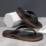 Stylish Men's Summer Flip-Flops - Non-Slip Beach Sandals