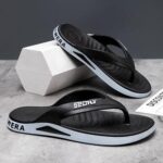 Stylish Men's Summer Flip-Flops - Non-Slip Beach Sandals