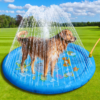Pet Water Spray Pad - Summer Fun for Dogs and Kids